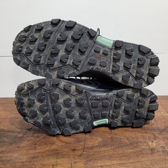 EUC INOV8 ROCLITE 345 GTX Goretex Black/Grey Waterproof Hiking Boots Women's 10 - Picture 9 of 10